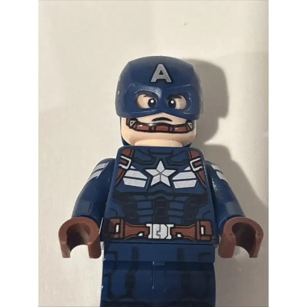 Lego Marvel Captain America Minifigure #sh1128 Set #76354 SHEILD Helicarrier New